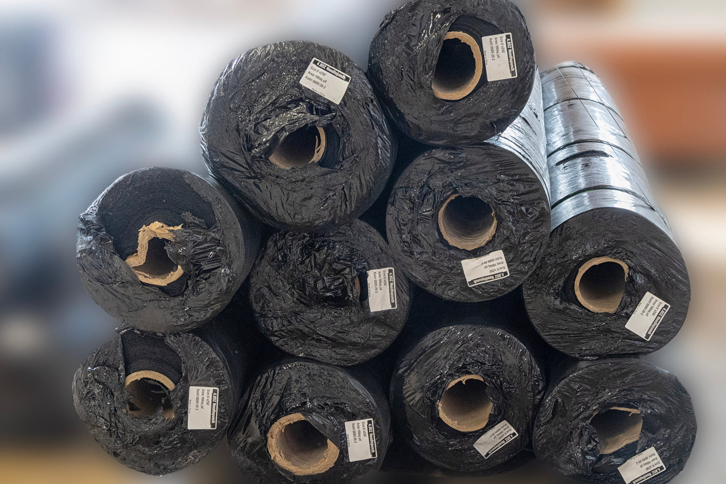 Weed Barrier Heavy Duty Landscape Material - 4.8oz Restrictor