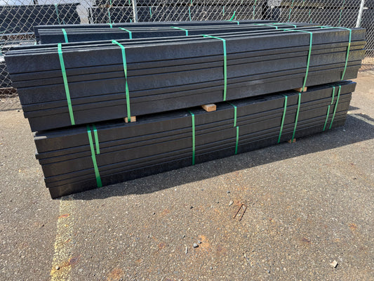 Bender Board - 2"x4"x8' No Joint - Landscape Edging, Synthetic Turf Nailer Board - 100% Recycled Plastic with UV Protection