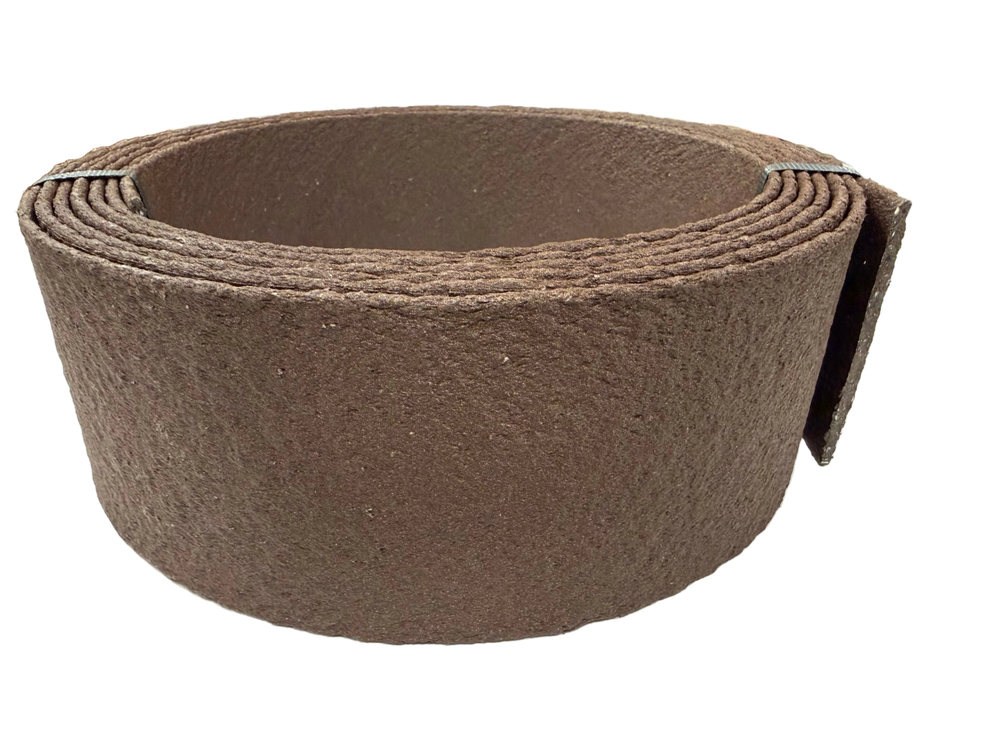 Roll of Thin Bender Board in brown on a white surface.