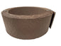Roll of Thin Bender Board in brown on a white surface.