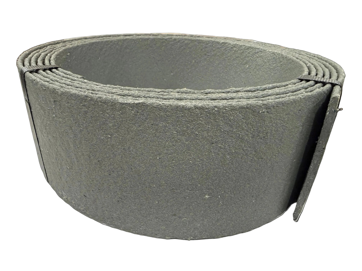 Roll of Thin Bender Board in natural on a white surface.