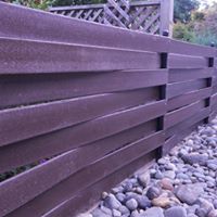  Purple fence