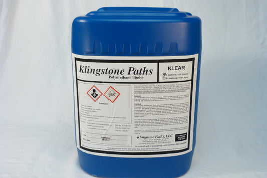 Klingstone Path Klear Patented - 1 and 5 Gallon Container - w/ Boxes - Gravel Binder