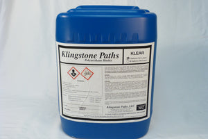 Klingstone Path Klear Patented - 1 and 5 Gallon Container - Gravel Binder