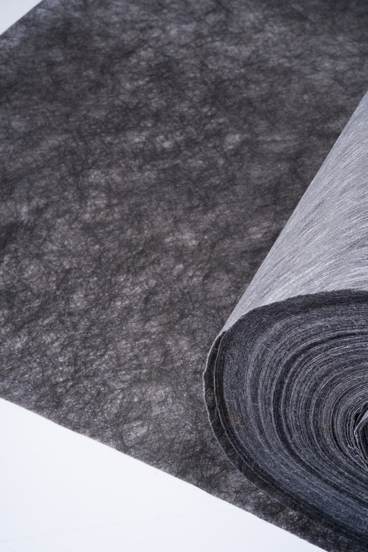 Image of the poly spun weed barrier landscape material from Howell Pathways.