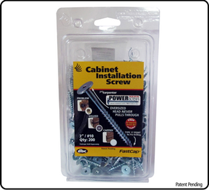 Bender Board Screw: 1-1/8'' X 50 PC TORX T20 , Carbon with Zinc Plated